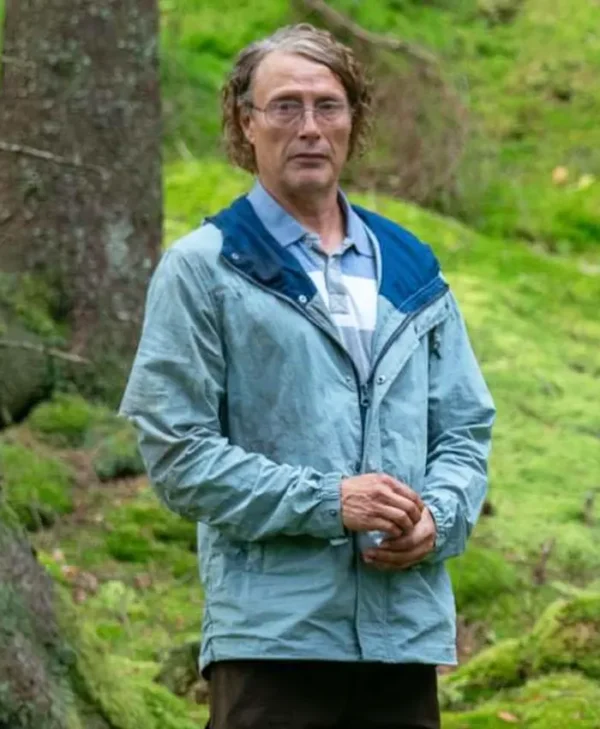 The Last Viking Mads Mikkelsen Blue Jacket Side
