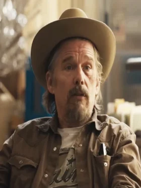 The Lowdown Ethan Hawke Brown Shirt