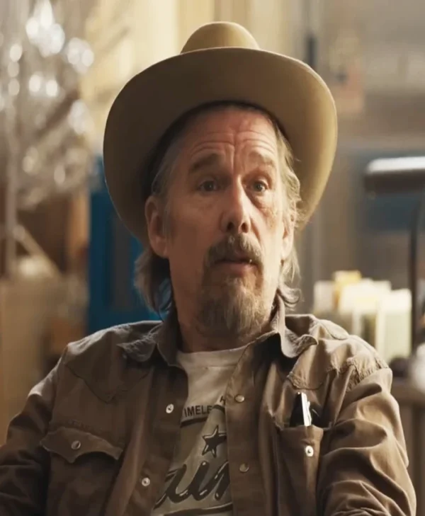 The Lowdown Ethan Hawke Brown Shirt