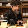 The Lowdown Peter Dinklage Black Leather Jacket Side
