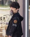 The Lowdown 2025 Peter Dinklage Black Leather Jacket