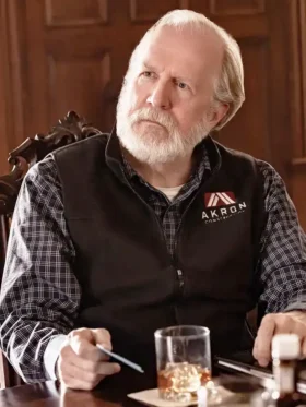 The Lowdown Tracy Letts Black Vest