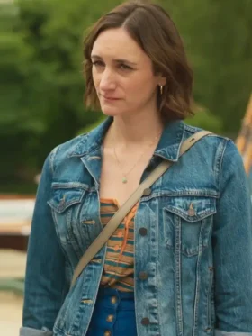 The Marlow Murder Club S02 Cara Horgan Denim Jacket