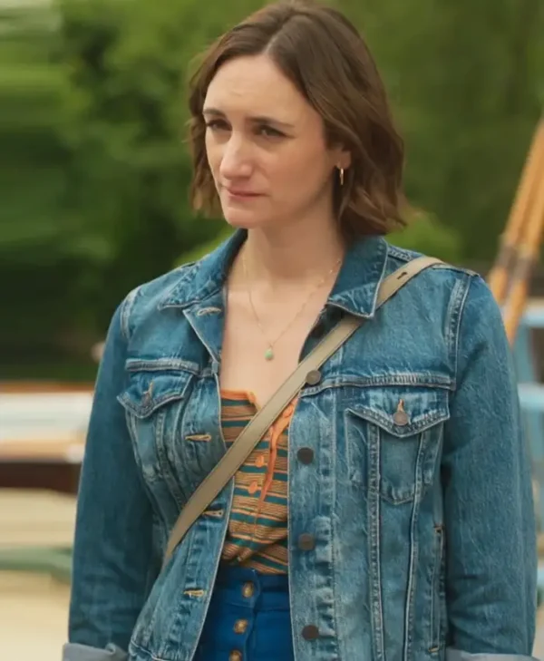 The Marlow Murder Club S02 Cara Horgan Denim Jacket
