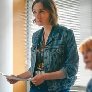 The Marlow Murder Club S02 Cara Horgan Blue Denim Jacket