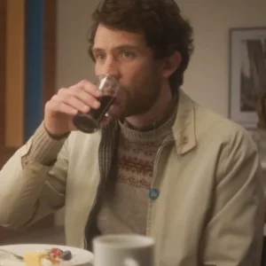 The Mastermind Josh O'Connor Cotton Jacket Back