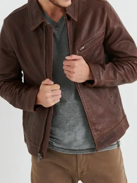 The Morning Show Boyd Holbrook Leather Jacket
