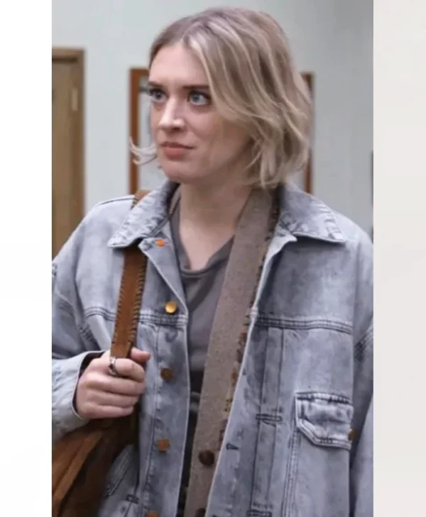 The Paper S01 Chelsea Frei Denim Jacket Side