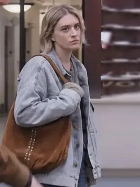 The Paper S01 Chelsea Frei Denim Jacket Back