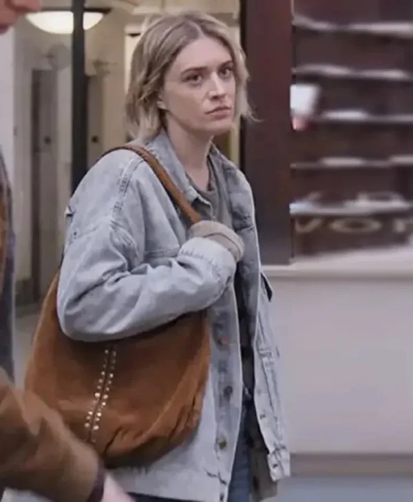The Paper S01 Chelsea Frei Denim Jacket Back