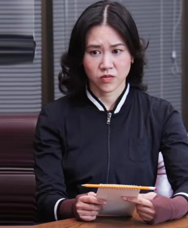 The Paper S01 Ramona Young Bomber Jacket Front