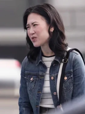 The Paper S01 Ramona Young Denim Jacket Front