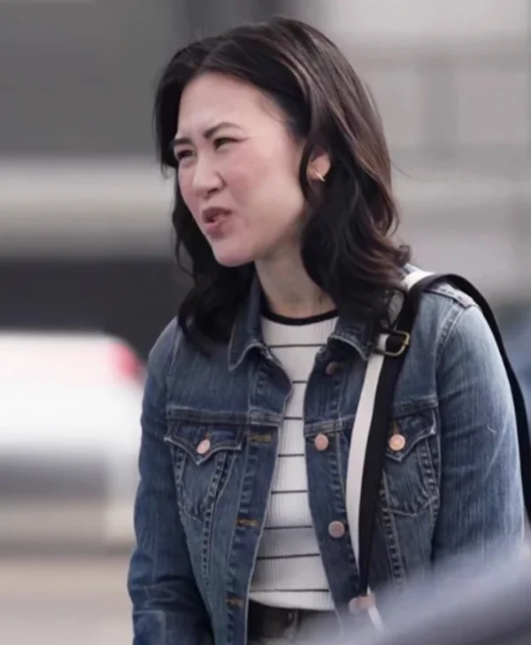 The Paper S01 Ramona Young Denim Jacket Front