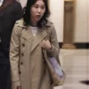 The Paper S01 Ramona Young Trench Coat Front