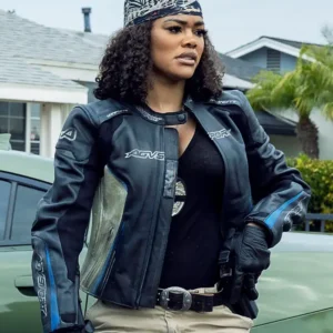 The RIP Teyana Taylor Black Leather Jacket