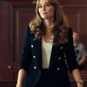 The Rainmaker S01 Madison Iseman Blue Blazer Front