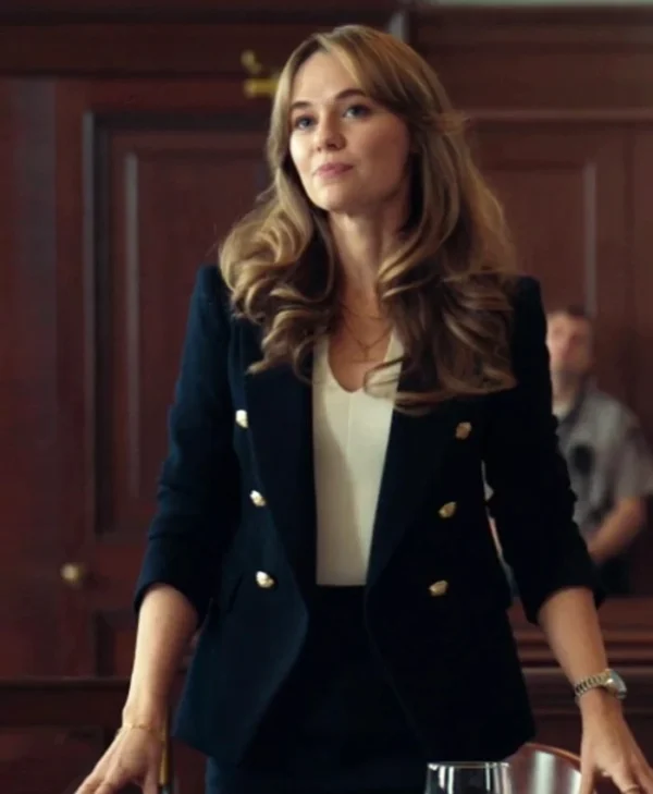 The Rainmaker S01 Madison Iseman Blue Blazer Front