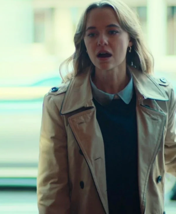 The Rainmaker S01 Madison Iseman Trench Coat Front