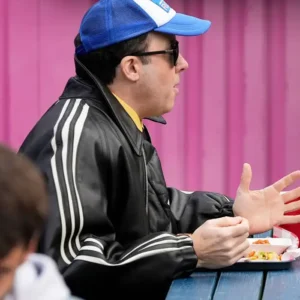 The Rainmaker S01 P.J. Byrne Black Leather Jacket