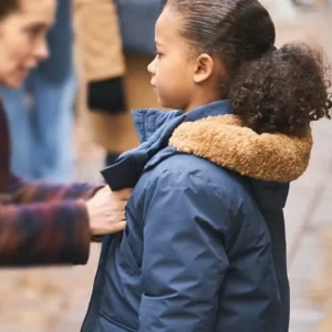 The Rumour S01 Eiden-River Coleman Blue Parka Jacket