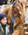 The Rumour S01 Emily Atack Brown Trench Coat