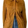 The Rumour S01 Joanne Whalley Brown Suede Jacket