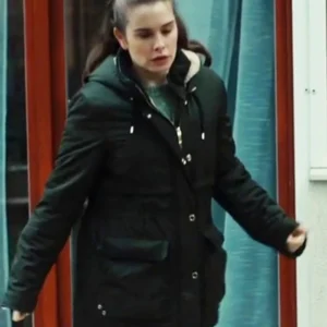 The Rumour S01 Rachel Shenton Green Jacket Side