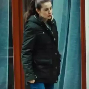 The Rumour S01 Rachel Shenton Green Jacket Front