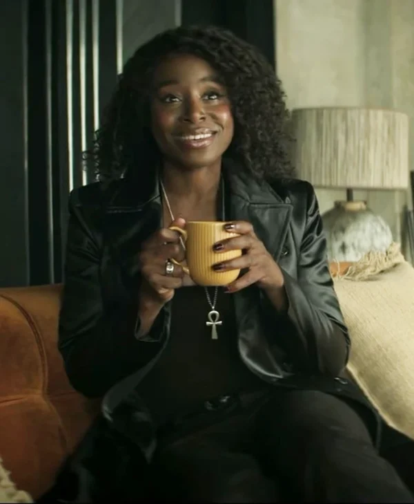 The Sandman S02 Kirby Howell-Baptiste Black Coat