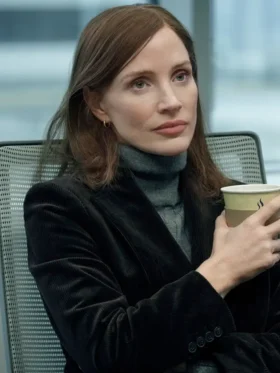 The Savant S01 Jessica Chastain Corduroy Blazer
