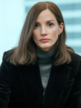 The Savant S01 Jessica Chastain Corduroy Blazer Side