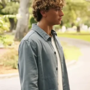 The Summer I Turned Pretty S03 Jeremiah Cotton Jacket Front