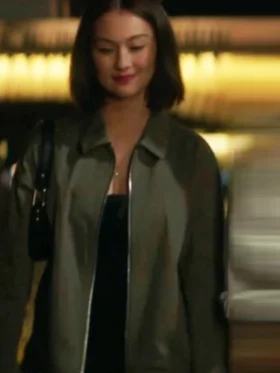 The Summer I Turned Pretty S03 Lola Tung Cotton Jacket Side