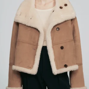 The Summer I Turned Pretty S03 Lola Tung Shearling Jacket