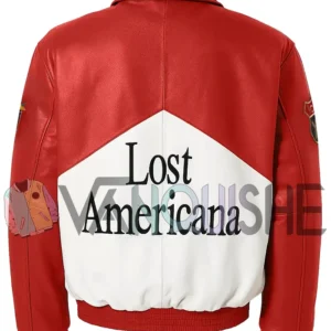 The Tonight Show MGK Leather Jacket back