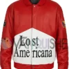 The Tonight Show MGK Leather Jacket front