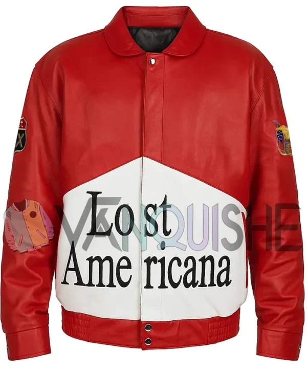 The Tonight Show MGK Leather Jacket front