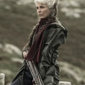 The Walking Dead Daryl Dixon S03 Valentina Green Jacket Front