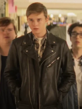 This Too Shall Pass Maxwell Jenkins Leather Jacket