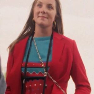 This Too Shall Pass Saylor McPherson Red Blazer