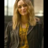 Tulsa King S03 Bella Heathcote Leather Jacket Side