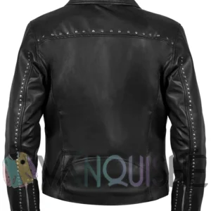 Tulsa King S03 Bella Heathcote Leather Jacket backk