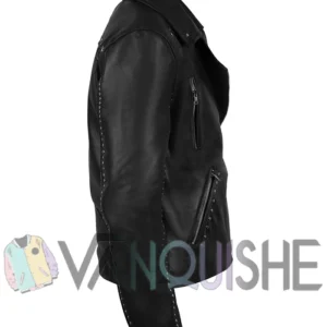 Tulsa King S03 Bella Heathcote Leather Jacket right