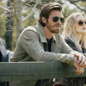 Tulsa King S03 Garrett Hedlund Suede Leather Jacket