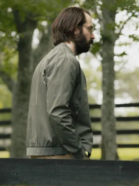 Tulsa King S03 Martin Starr Green Bomber Jacket