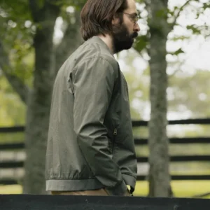 Tulsa King S03 Martin Starr Green Bomber Jacket