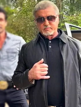 Tulsa King S03 Sylvester Stallone Leather Jacket