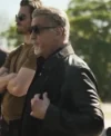 Tulsa King S03 Sylvester Stallone Black Leather Jacket
