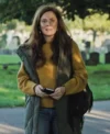Unforgivable Anna Friel Green Vest