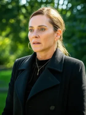 Unforgivable Anna Friel Wool Coat